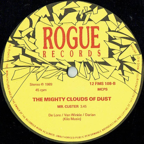 The Mighty Clouds Of Dust : Champion The Wonder Horse (12", Single, RE)