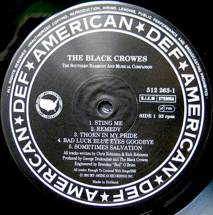 The Black Crowes : The Southern Harmony And Musical Companion (LP, Album)
