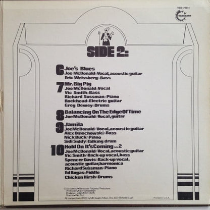 Country Joe McDonald : Hold On, It's Coming (LP, Album, Gat)