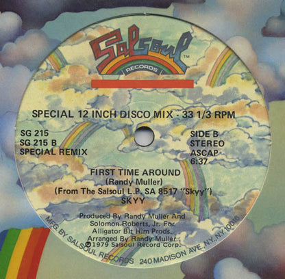 Skyy : First Time Around (12", Single, RCA)