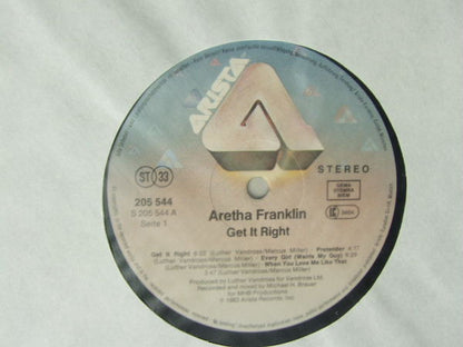 Aretha Franklin : Get It Right (LP, Album)