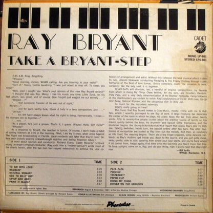 Ray Bryant : Take A Bryant-Step (LP, Album)