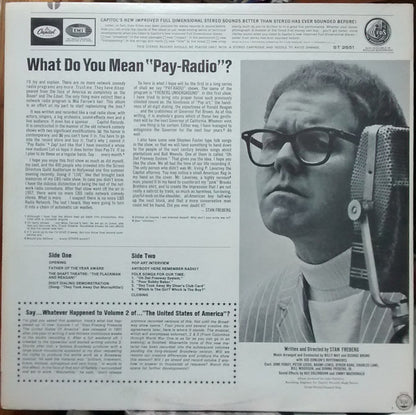 Stan Freberg : Freberg Underground! Show No. 1 (LP, Album, LA )