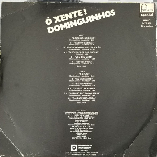 Dominguinhos : Ó Xente! (LP, Album)