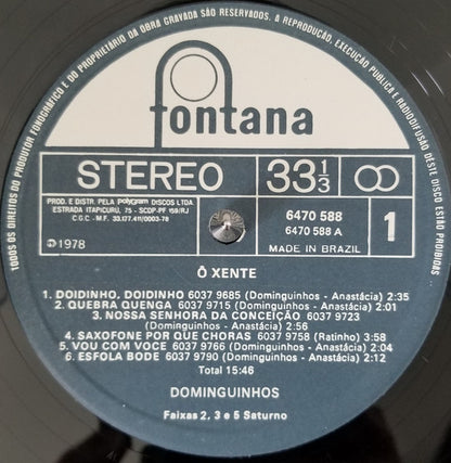 Dominguinhos : Ó Xente! (LP, Album)