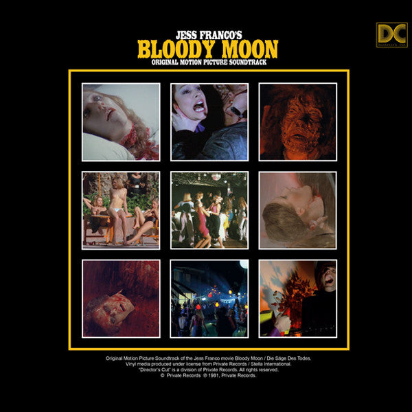 Gerhard Heinz, Orchester Michel Dupont : Jess Franco's Bloody Moon (Original Motion Picture Soundtrack) (3xLP, Album, Ltd)