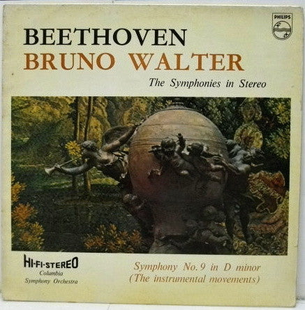 Ludwig van Beethoven, Bruno Walter, Columbia Symphony Orchestra : The Symphonies - Symphony No. 8 In F Major, Symphony No. 9 In D Minor (Choral Finale)  (LP)