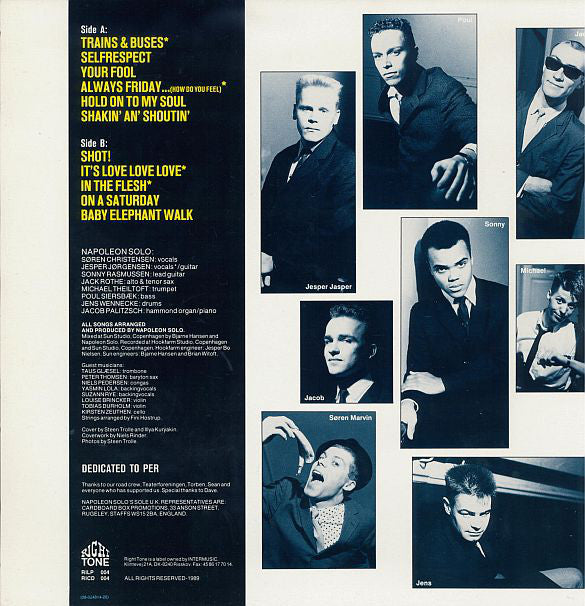 Napoleon Solo (2) : Shot! (LP, Album)