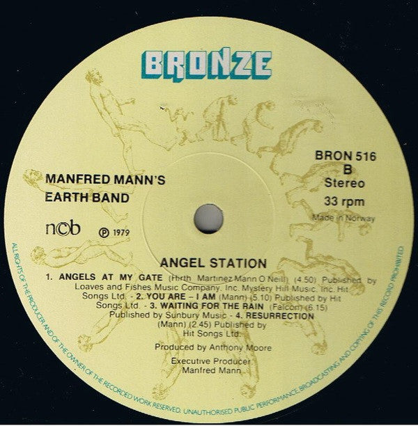 Manfred Mann's Earth Band : Angel Station (LP, Album)