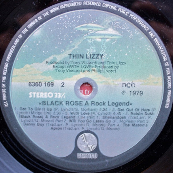 Thin Lizzy : Black Rose (A Rock Legend) (LP, Album)