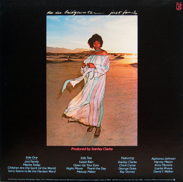 Dee Dee Bridgewater : Just Family (LP, Album, SP,)