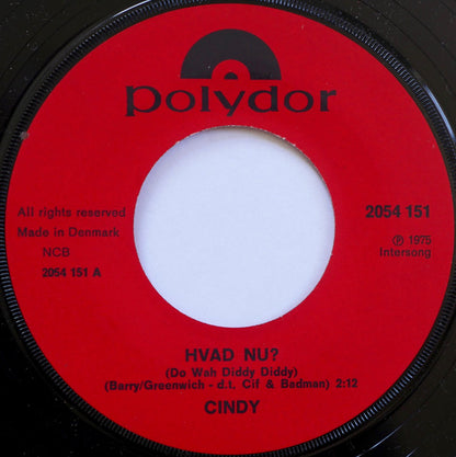 Cindy (11) : Hvad Nu? / Hulla Hulla (7", Single)