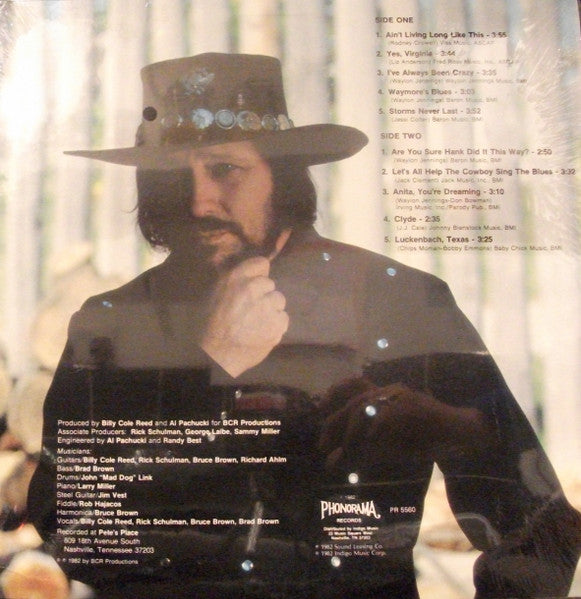 Billy Cole Reed : Tribute To An Outlaw (LP, Album)