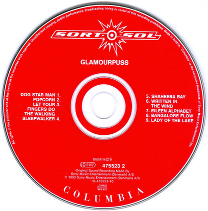 Sort Sol : Glamourpuss (CD, Album, DAD)