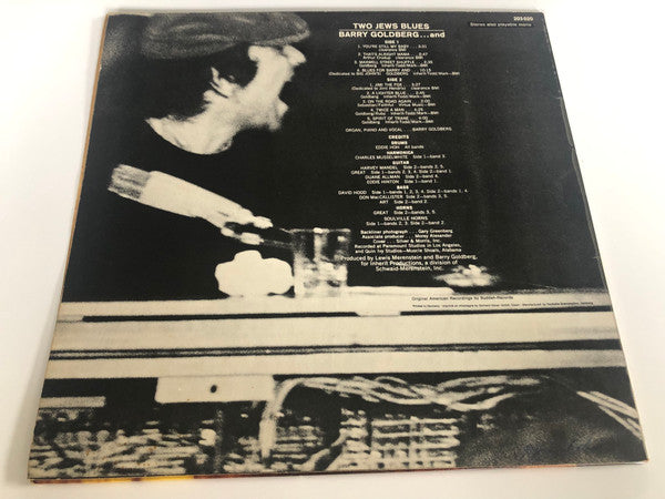 Barry Goldberg : Two Jews Blues (LP, Album)