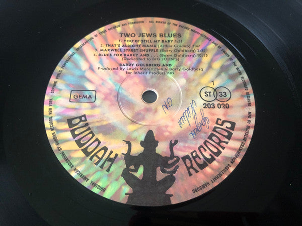 Barry Goldberg : Two Jews Blues (LP, Album)