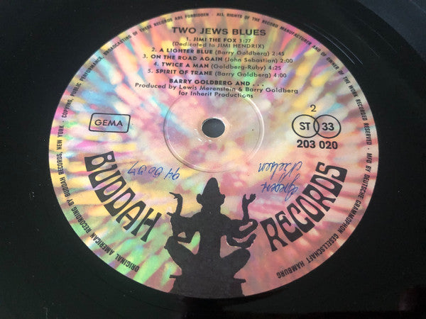 Barry Goldberg : Two Jews Blues (LP, Album)