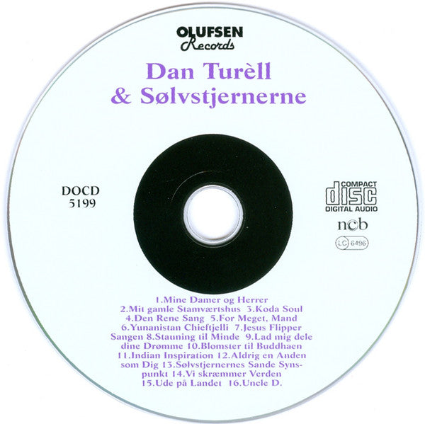 Dan Turèll (2) & Sølvstjernerne : Dan Turèll & Sølvstjernerne (CD, Album, RE)