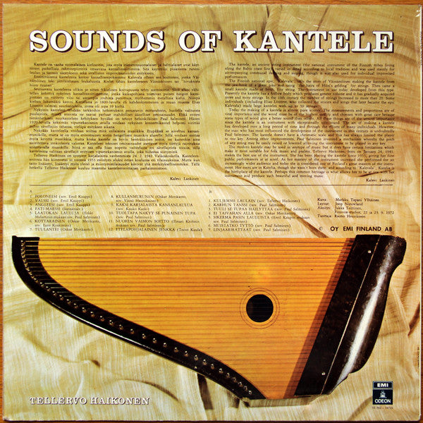 Tellervo Haikonen : Sounds Of Kantele (LP)
