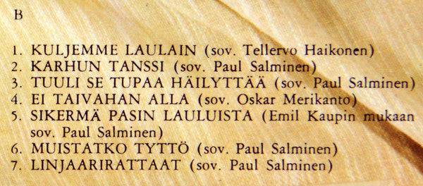 Tellervo Haikonen : Sounds Of Kantele (LP)