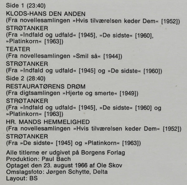 Soya (2) : Soya læser Soya (LP)