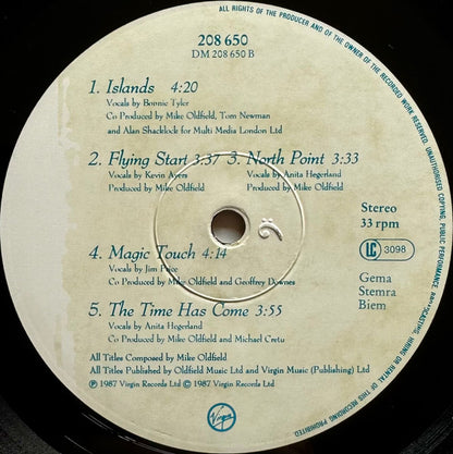Mike Oldfield : Islands (LP, Album)