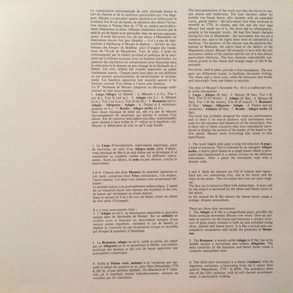 Wolfgang Amadeus Mozart, Orchestre De Chambre Jean-François Paillard : Serenade KV 361 Pour 13 Instruments À Vent (LP, Album)