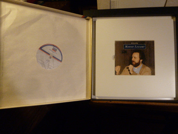 Giacomo Puccini  -  Kiri Te Kanawa, José Carreras  -  Orchestra Del Teatro Comunale Di Bologna E Coro del Teatro Comunale di Bologna, Riccardo Chailly : Manon Lescaut (2xLP + Box)