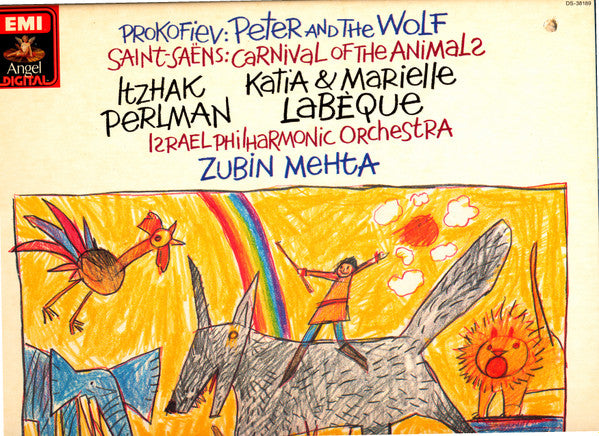 Sergei Prokofiev, Camille Saint-Saëns : Prokofiev: Peter and the Wolf; Saint-Saens: Carnival of the Animals  (LP)