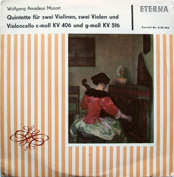 Wolfgang Amadeus Mozart - Ulbrich-Quartett : Quintette Für Zwei Violinen, Zwei Violen Und Violoncello C-Moll KV 406 Und G-Moll KV 516 (LP, Mono)