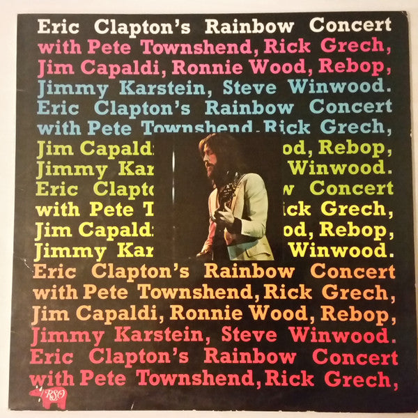 Eric Clapton : Eric Clapton's Rainbow Concert (LP, Album)