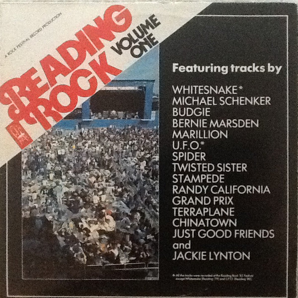 Various : Reading Rock '82 (2xLP, Comp)