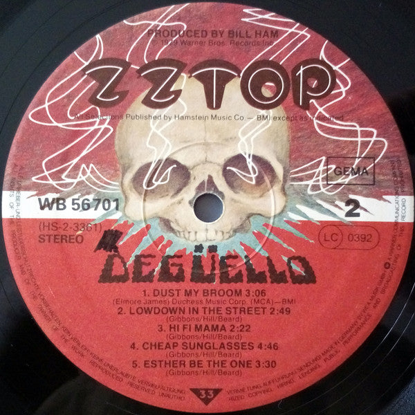 ZZ Top : Degüello (LP, Album)