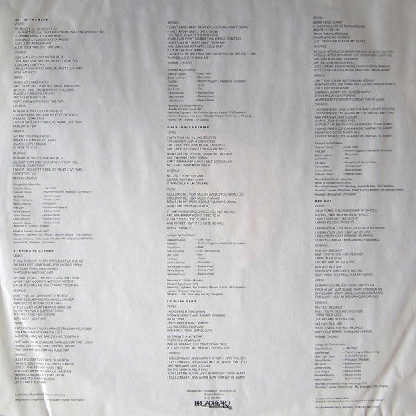 Debbie Gibson : Out Of The Blue (LP, Album, SP)