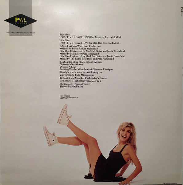 Mandy Smith : Positive Reaction (12", Single)