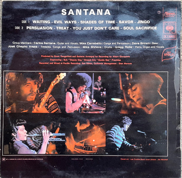 Santana : Santana (LP, Album)