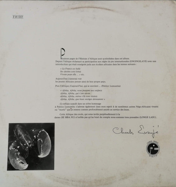 Charles Ewanje : Longe Lasu (LP)