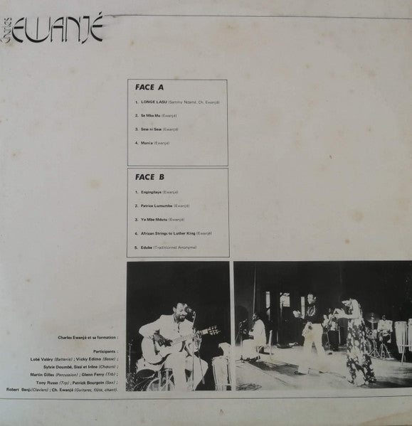 Charles Ewanje : Longe Lasu (LP)