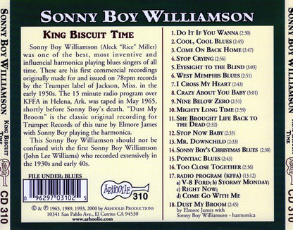 Sonny Boy Williamson (2) : King Biscuit Time (CD, Comp, RE)