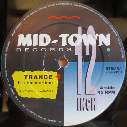 Trance (4) : It's Techno-time (12")