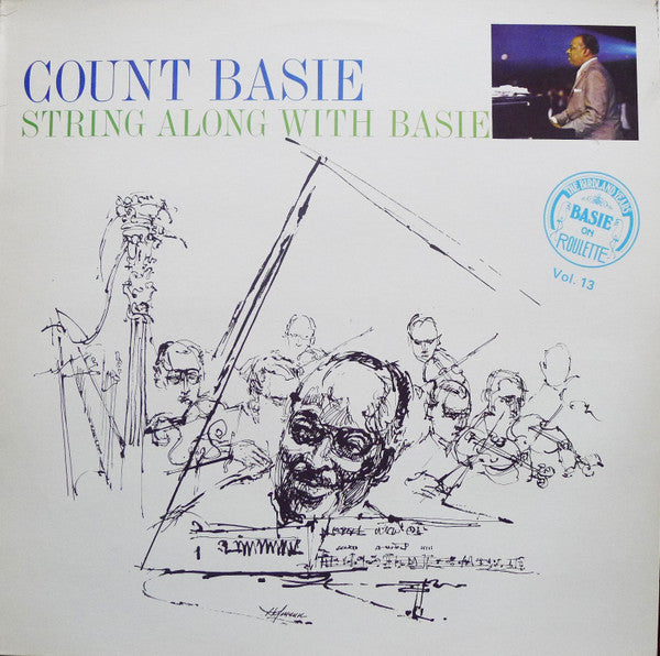 Count Basie : String Along With Basie (LP, Album, RE)