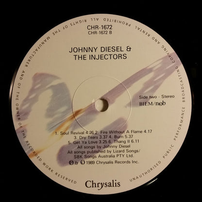 Johnny Diesel & The Injectors : Johnny Diesel & The Injectors (LP, Album)
