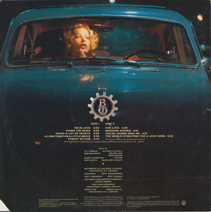 Bachman-Turner Overdrive : Street Action (LP, Album)