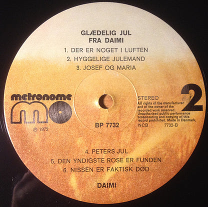 Daimi : Glædelig Jul Fra Daimi (LP)