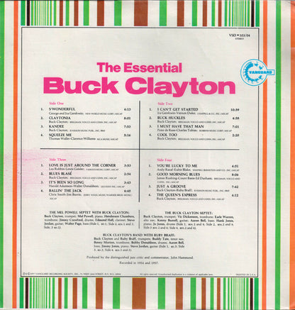 Buck Clayton : The Essential Buck Clayton (2xLP, Comp)