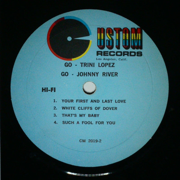 Johnny Rivers, Trini Lopez : Go-Go (LP, Mono)