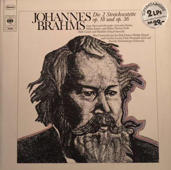 Johannes Brahms : Die 2 Streichsextette Op. 18 und Op. 36 (2xLP, Album)