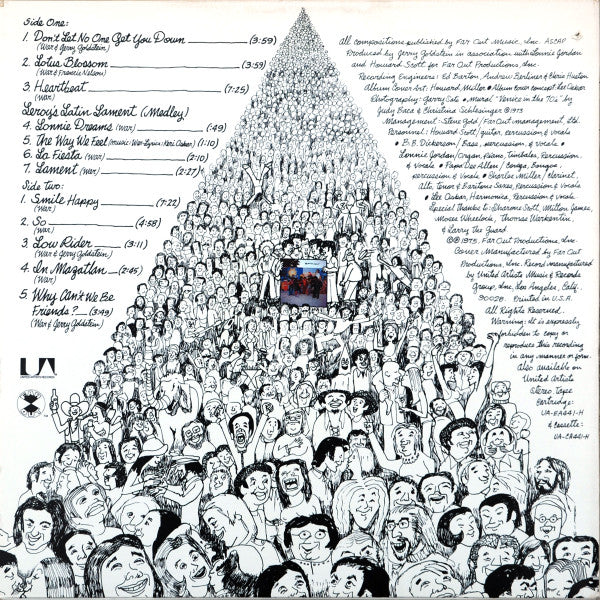 War : Why Can't We Be Friends? (LP, Album, All)