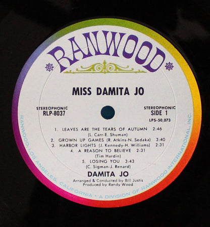 Damita Jo : Miss Damita Jo (LP, Album)