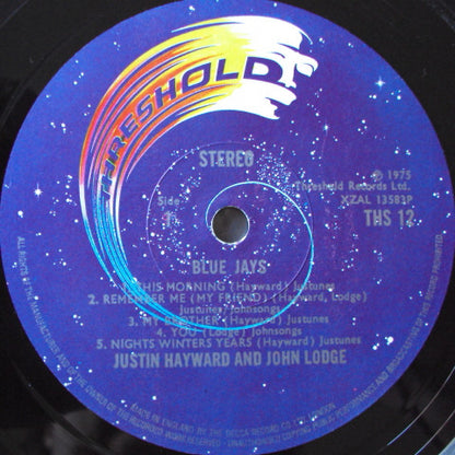 Justin Hayward ∙ John Lodge : Blue Jays (LP, Album, Gat)